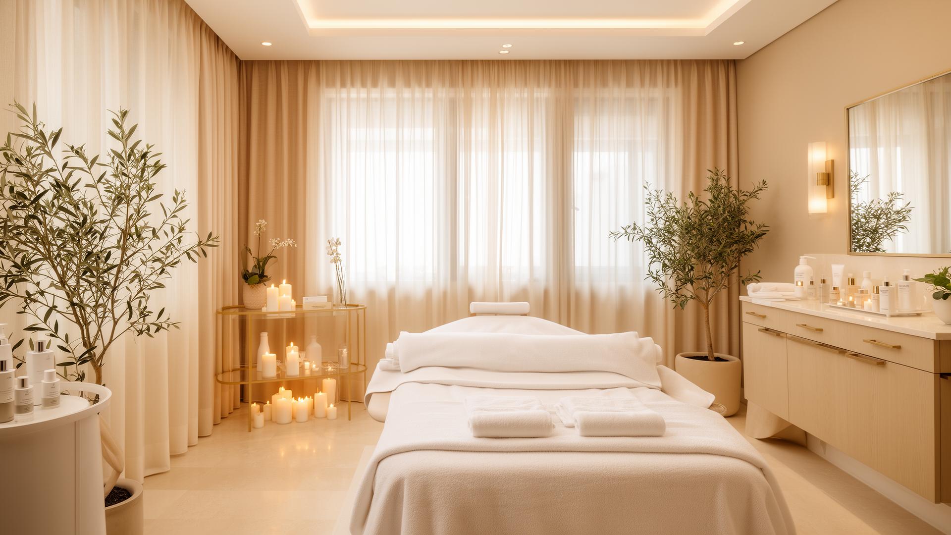 Luxury skincare studio